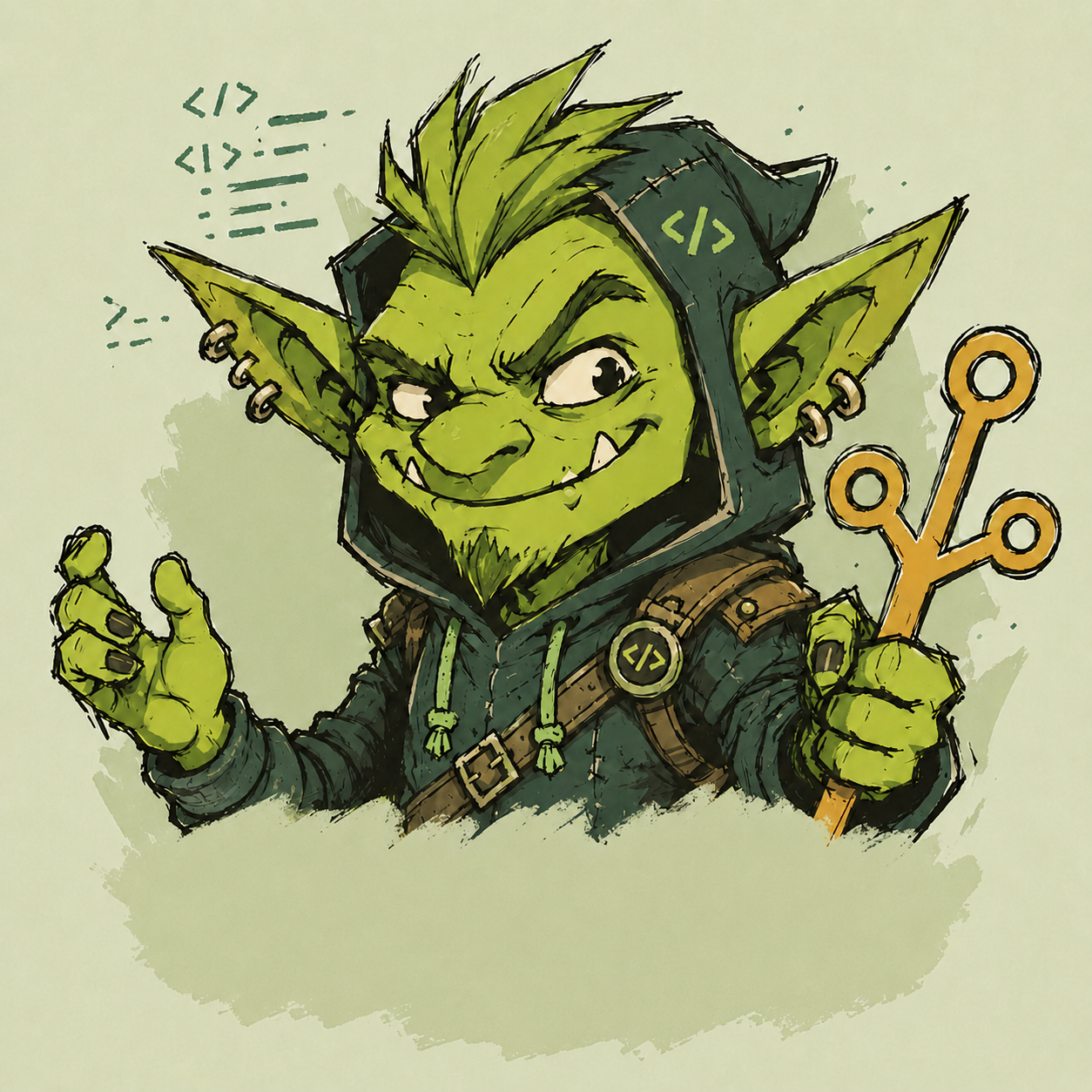 Git Goblin bot mascot
